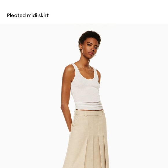 Wilfred pleated skirt - Picture 3 of 7